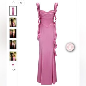 Nana Jaqueline Caroline Dress (Magenta) - altered to size S- worn once